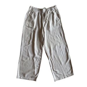 Old Navy Beige Linen Blend Pants